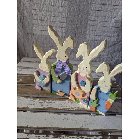 Easter bunny spring chicken hinge decor home - Picture 1 of 8
